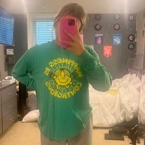 Forever 21 Little Miss Long Sleeve Top